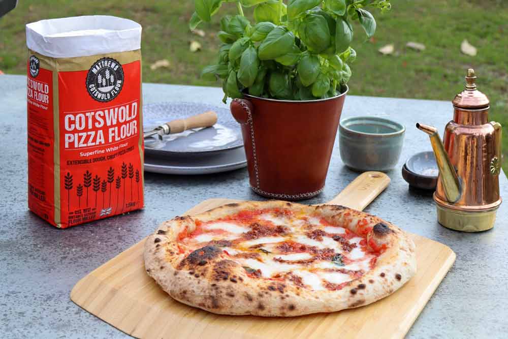 Neapolitan Style Margherita Pizza Recipe (With Bonus Topping) - Cotswold Flour