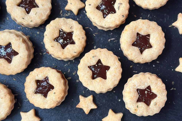 Spelt & Pear Savoury Linzer Recipe