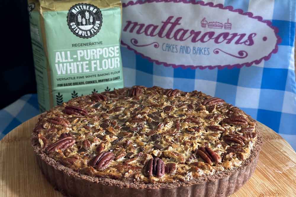 Chocolate Pecan Pie Recipe - Cotswold Flour