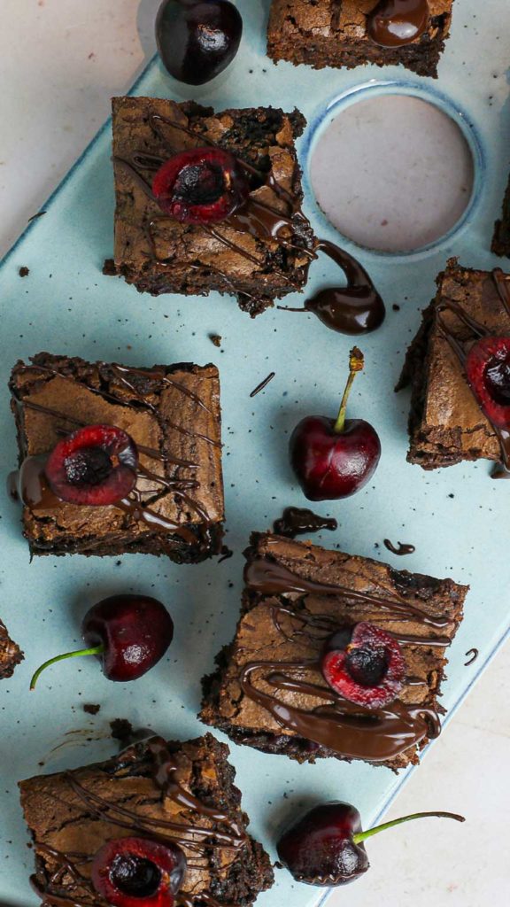 Montezumas Cherry Chocolate Brownies