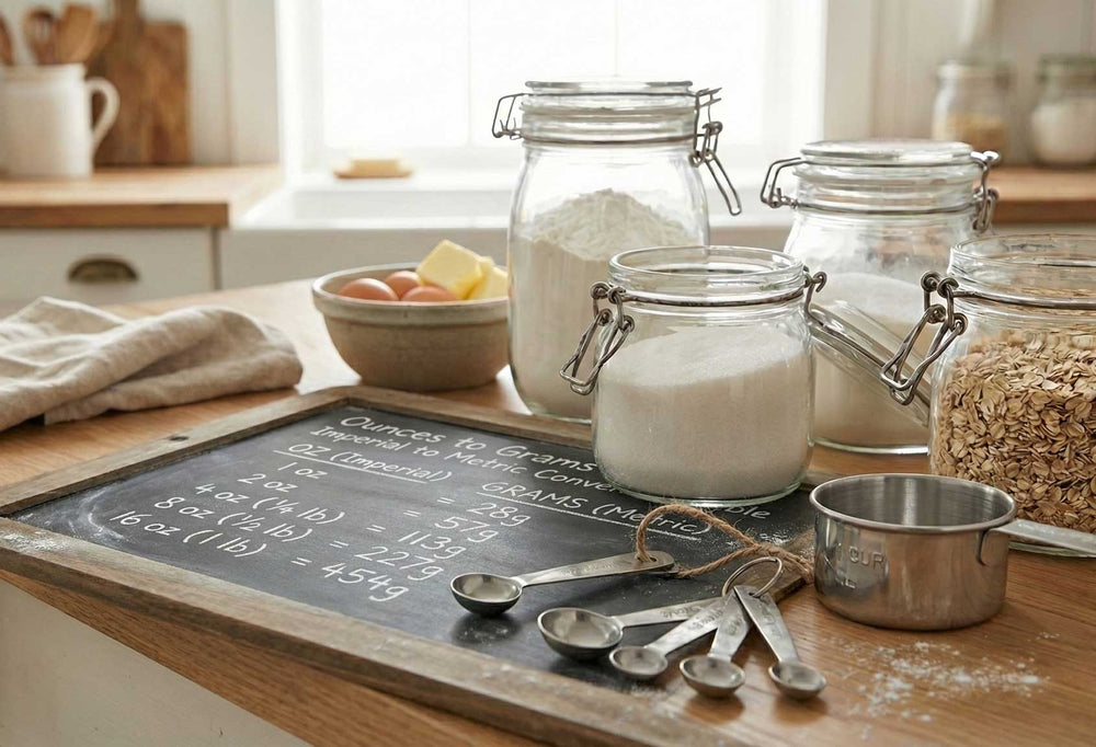 Ounces to Grams in Baking: Imperial to Metric Conversion Table