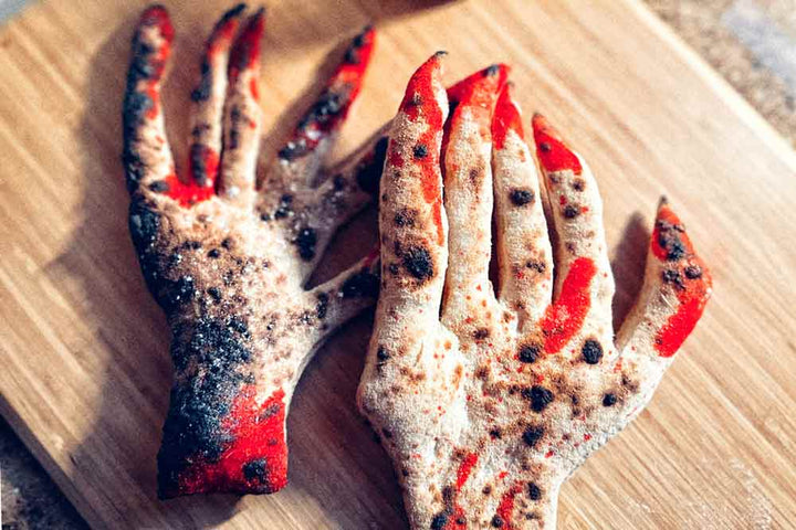 Haunted Halloween Dough Hands Recipe