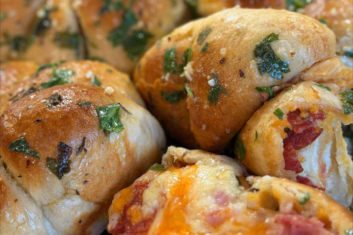 Pumpkin Pizza Cheese Bombs Recipe