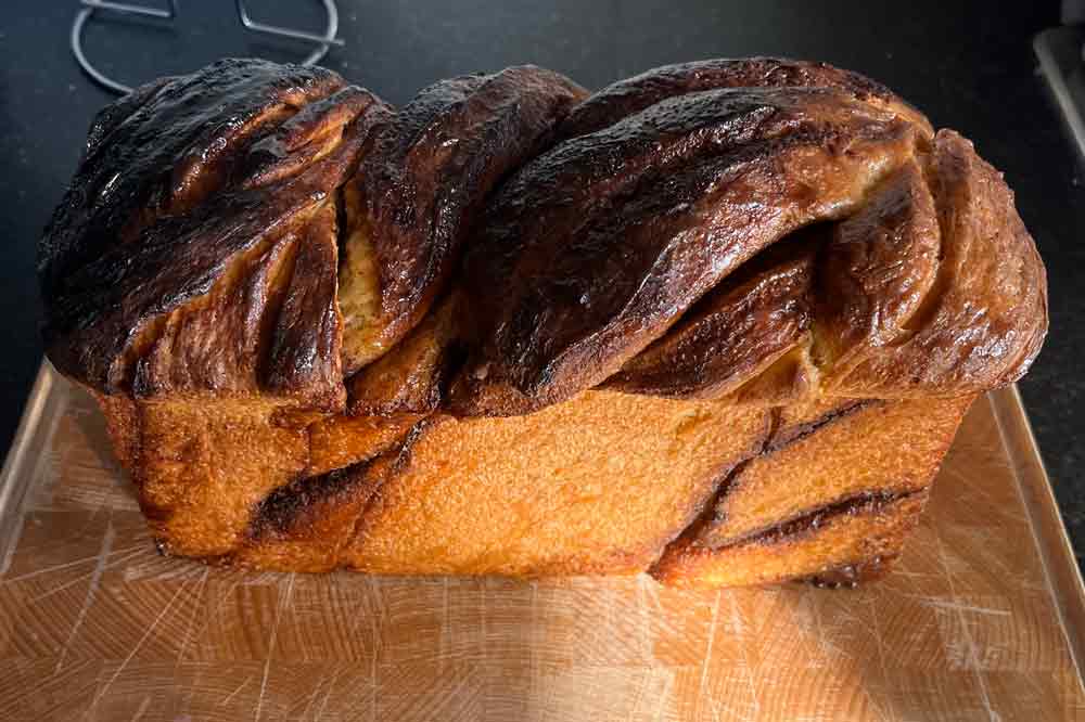 Issy’s Sourdough Gingerbread Babka Recipe - Cotswold Flour