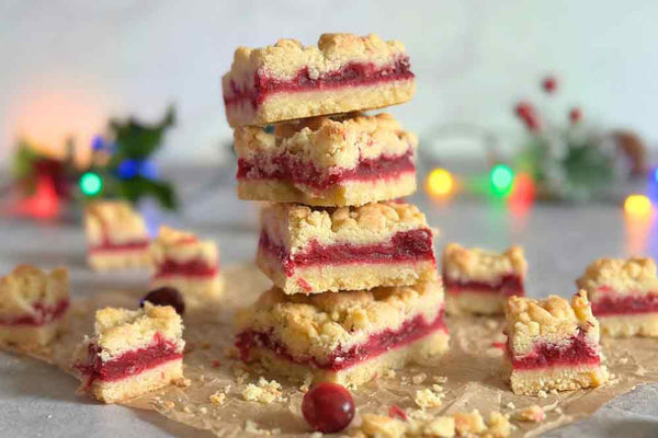 Claudia’s Cranberry Crumble Bars Recipe