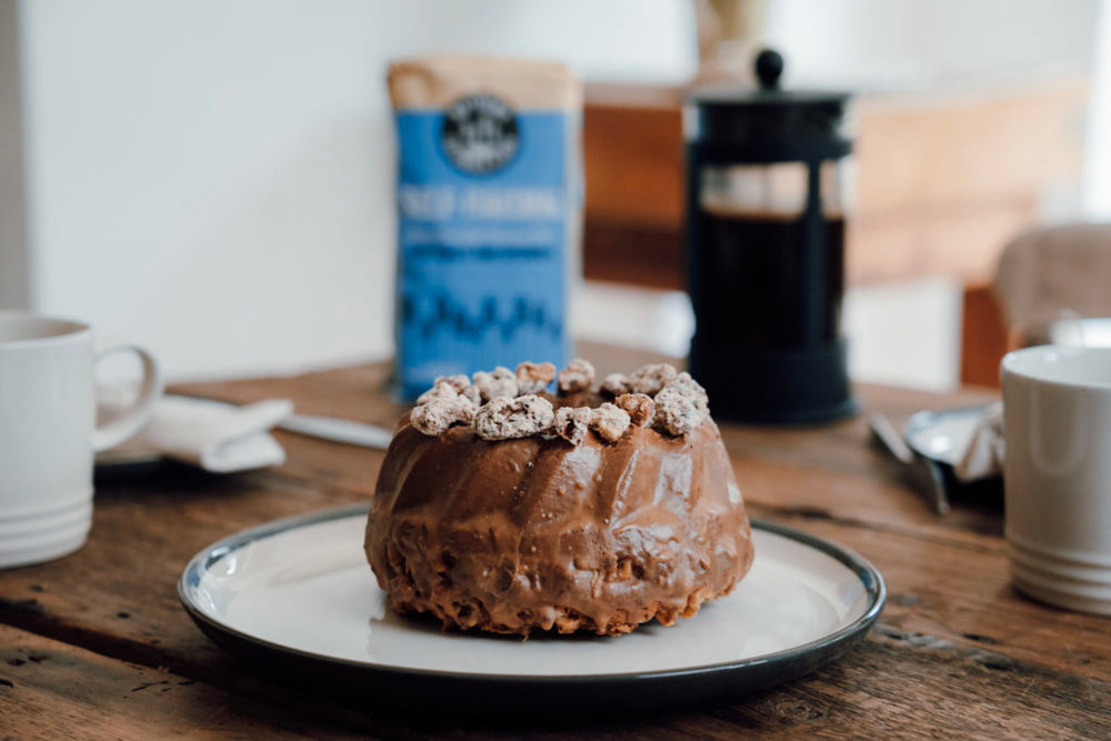 Coffee Walnut Cake