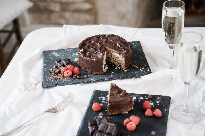 Chocolate Ganache Banana Bread