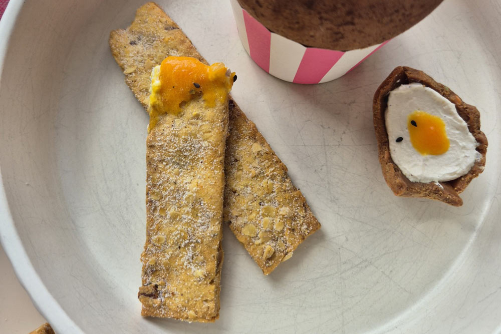Dippy Egg & Carrot Cake Shortbread Soldiers Recipe