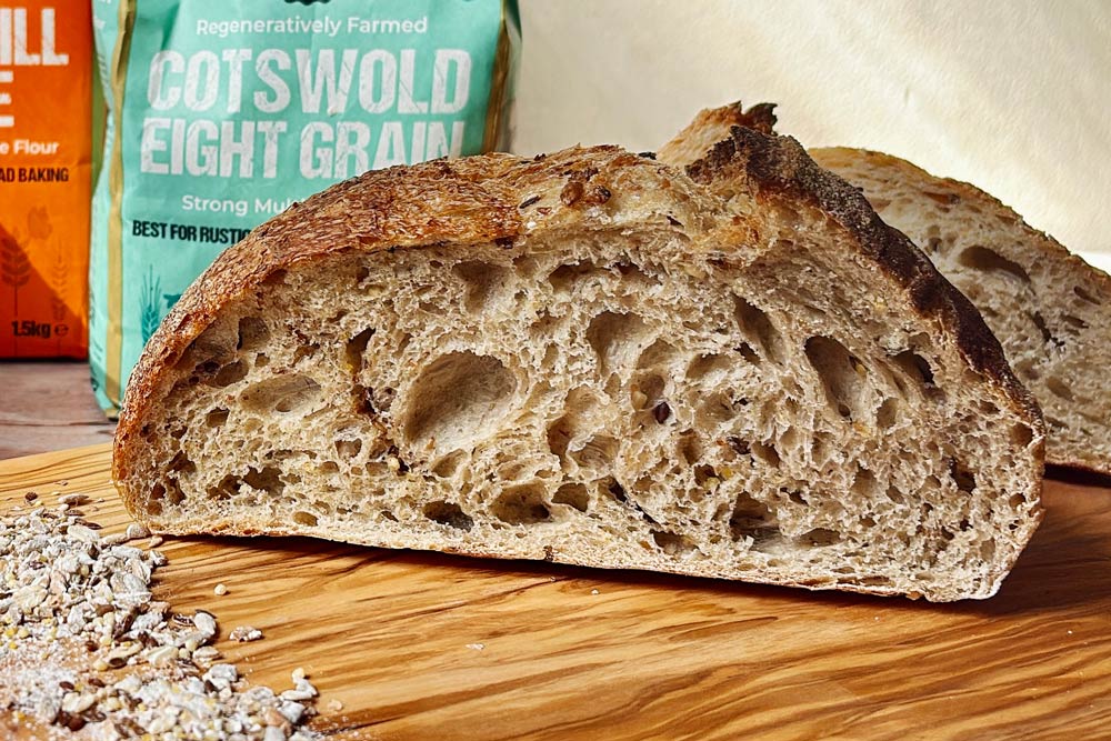 Regen Eight Grain Sourdough Batard Recipe