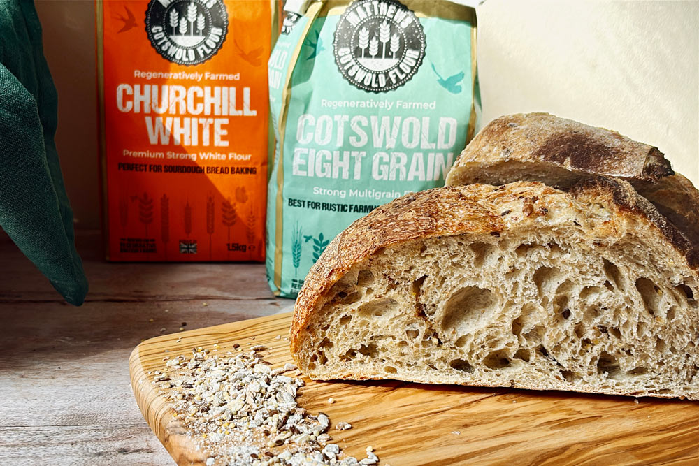Regen Eight Grain Sourdough Batard Recipe