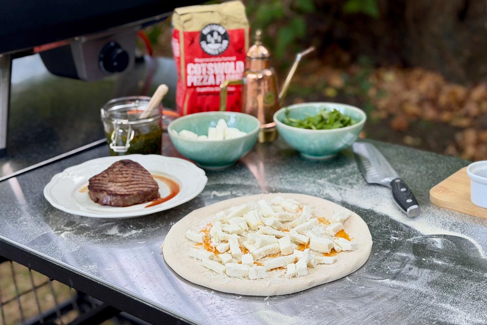 Steak. Chimi. Pizza!