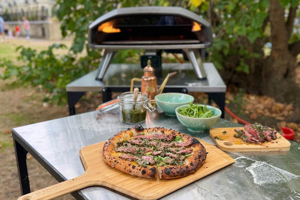 Steak. Chimi. Pizza!