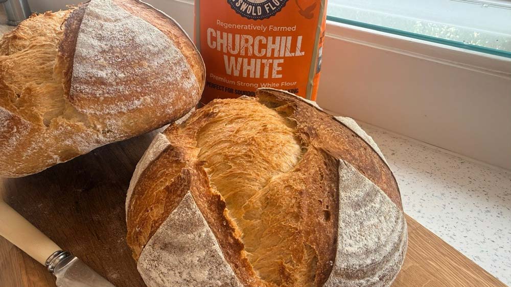 Regenerative Churchill Sourdough Loaf