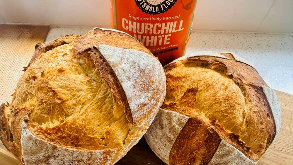 Regenerative Churchill Sourdough Loaf