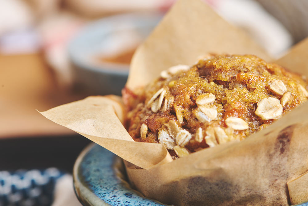 Regen Eight Grain Carrot Cake Muffins Recipe