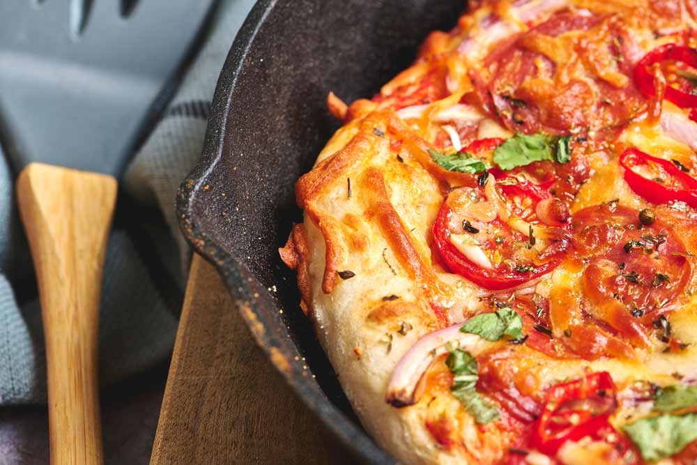 Regenerative Frying Pan Pizza Recipe