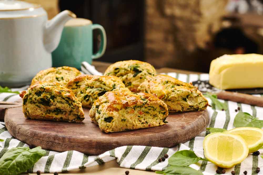 Regenerative Spanakopita Scones Recipe