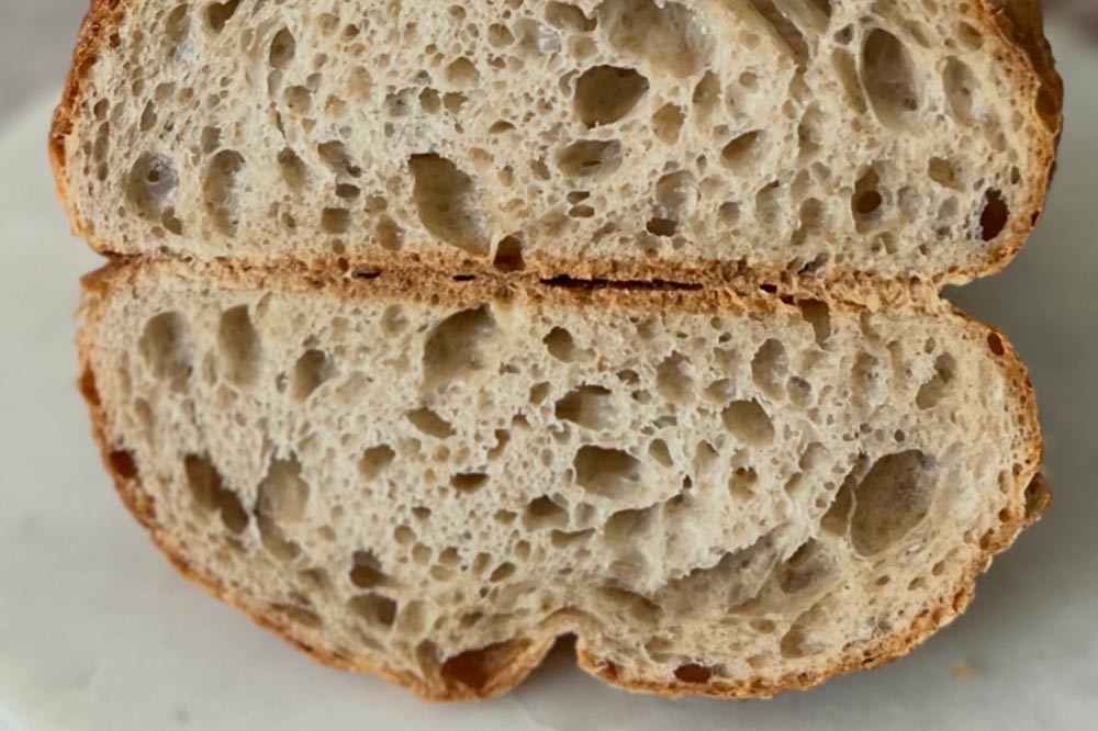 Spelt and Light Rye Country Sourdough Loaves Recipe