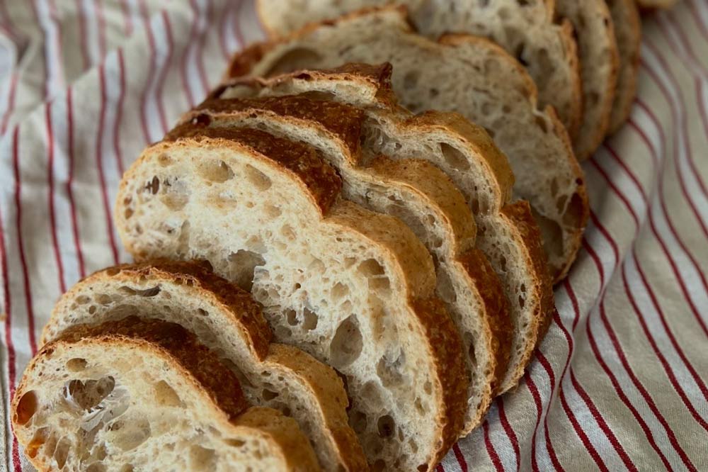 Spelt and Light Rye Country Sourdough Loaves Recipe