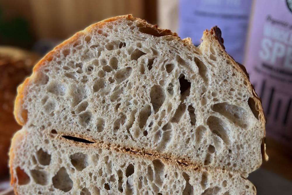 Spelt and Light Rye Country Sourdough Loaves Recipe