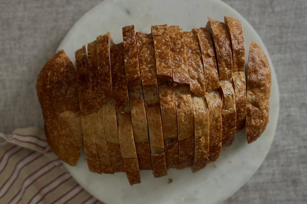 Spelt and Light Rye Country Sourdough Loaves Recipe