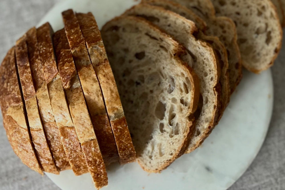 Spelt and Light Rye Country Sourdough Loaves Recipe