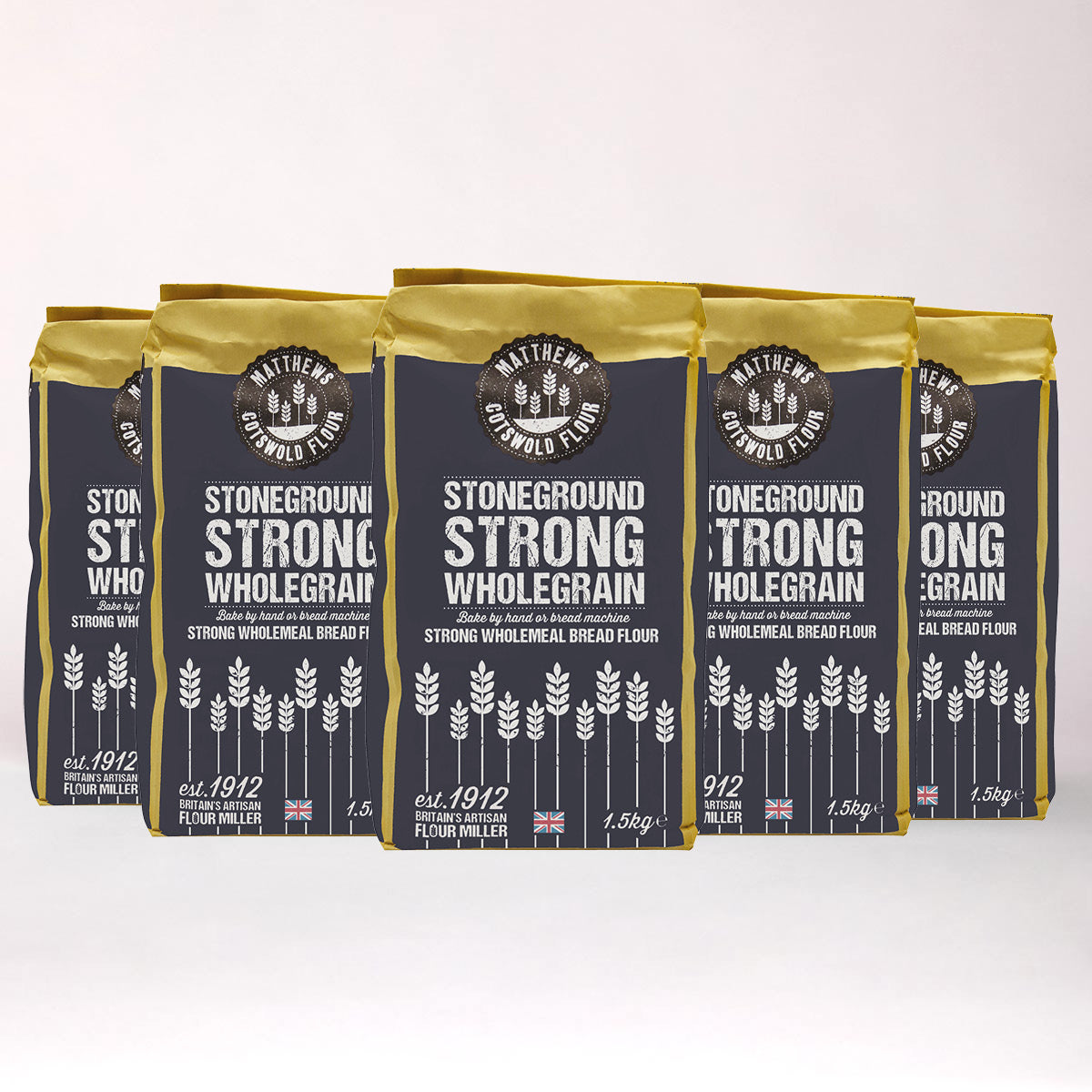 Stoneground Strong 100% Wholegrain Bread Flour
