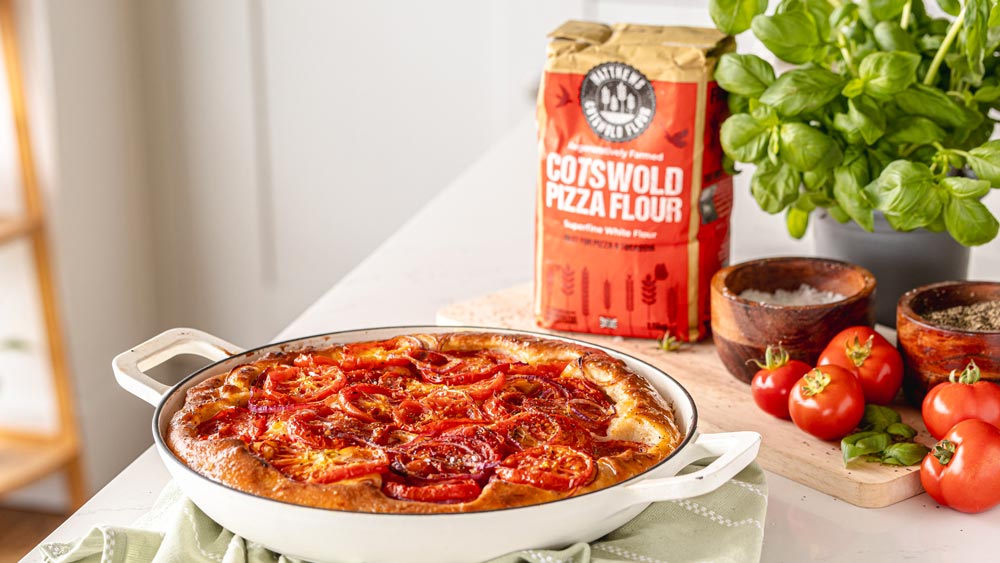 Tomato, Parmesan & Fennel Flatbread Recipe