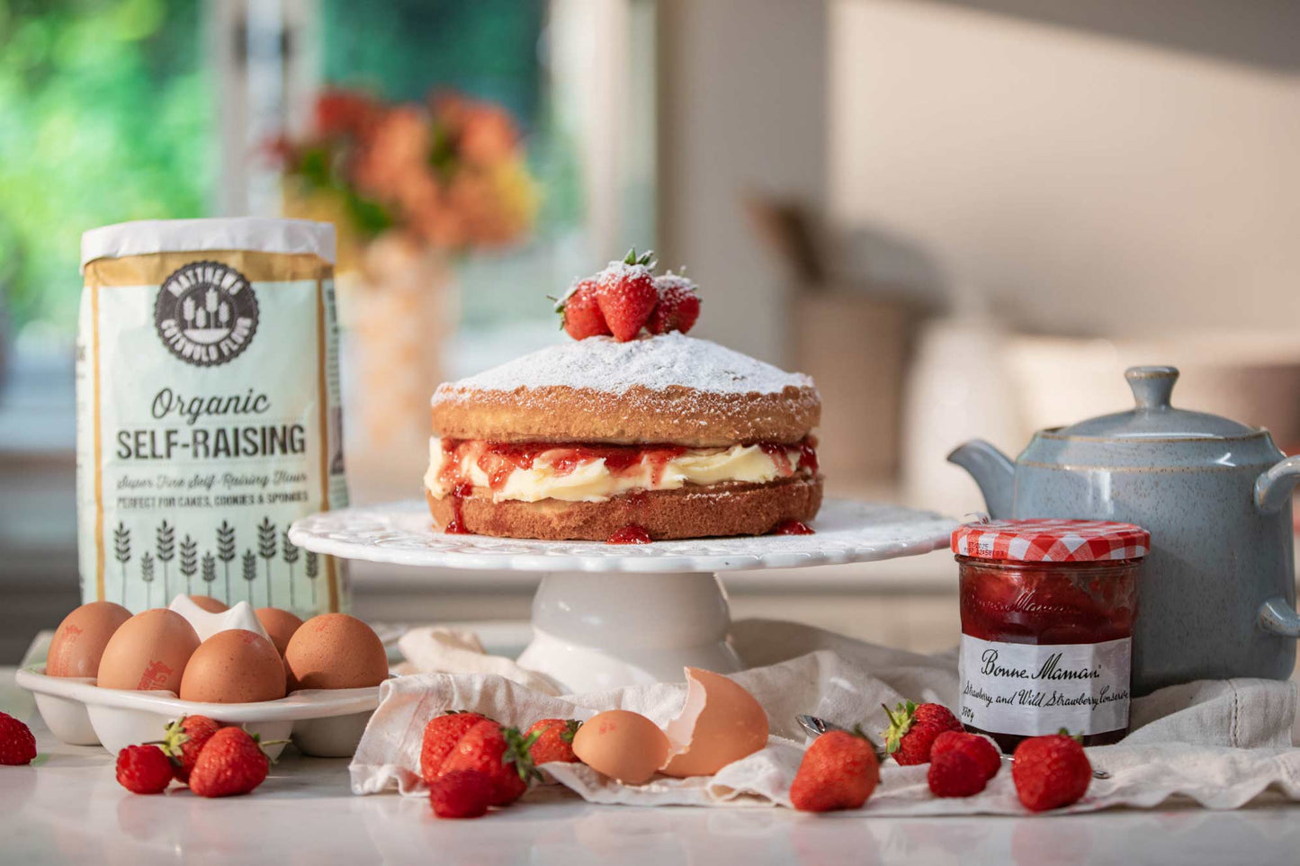 Classic Victoria Sponge (5 Step Sponge) Recipe