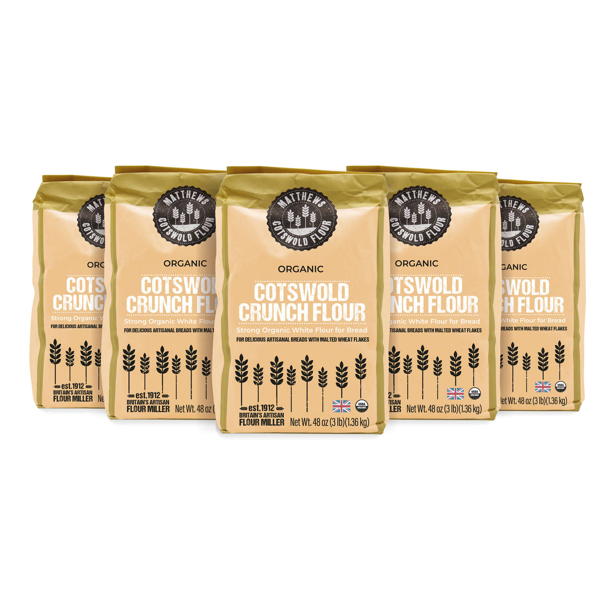 Matthews Organic Cotswold Crunch Flour - Cotswold Flour