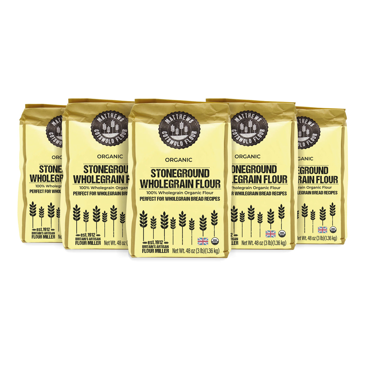 Cotswold Organic Stoneground Wholegrain Flour - Cotswold Flour
