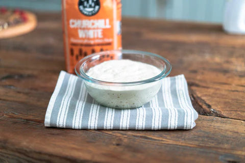 Flour sourdough starter deals