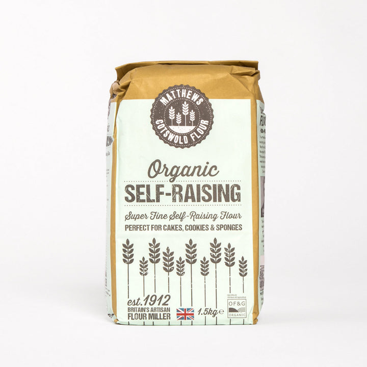 Organic self raising flour, super fine