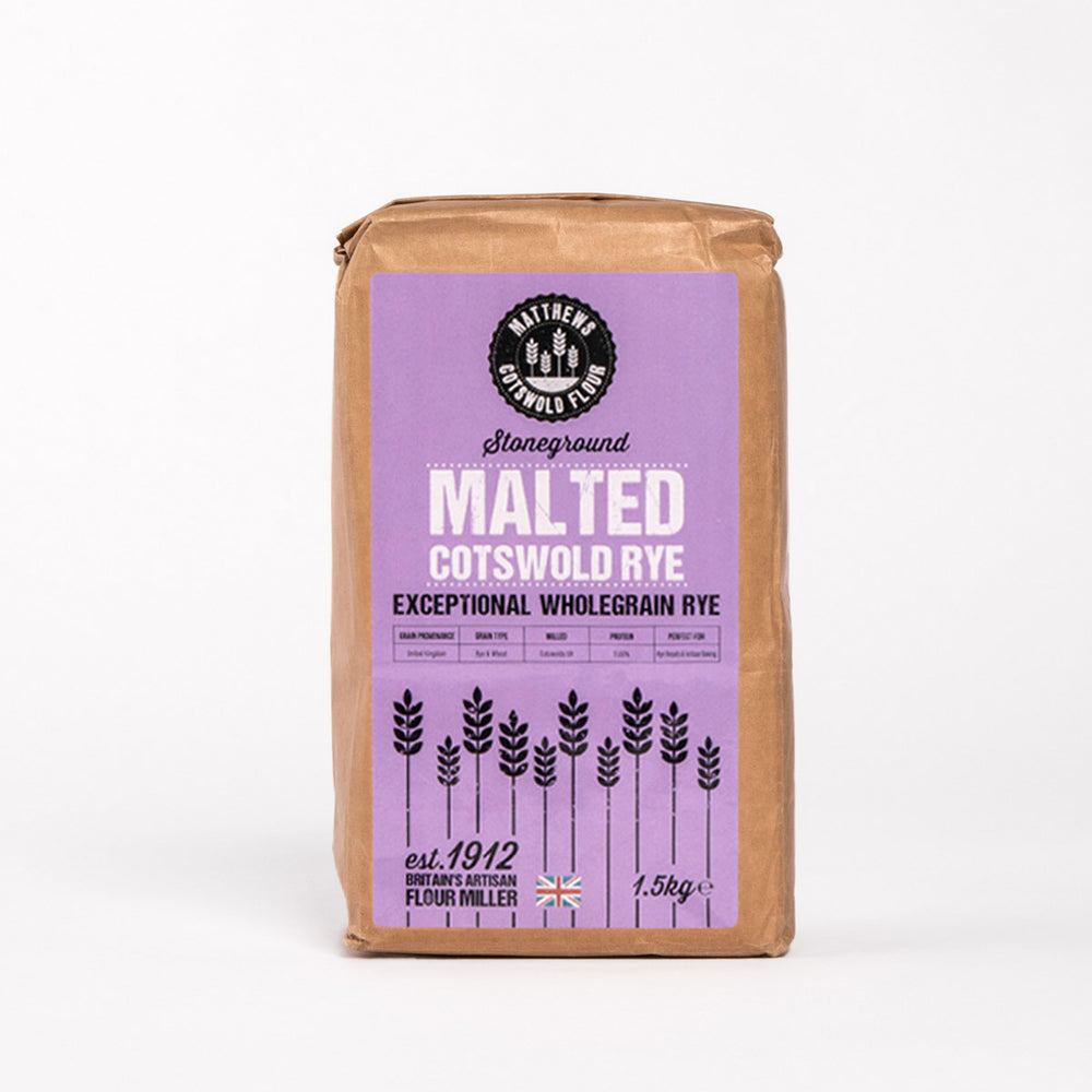 Malted Cotswold Rye Flour
